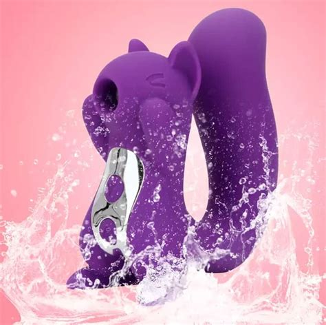 Dual Pleasure Squirrel Vibrator & Air